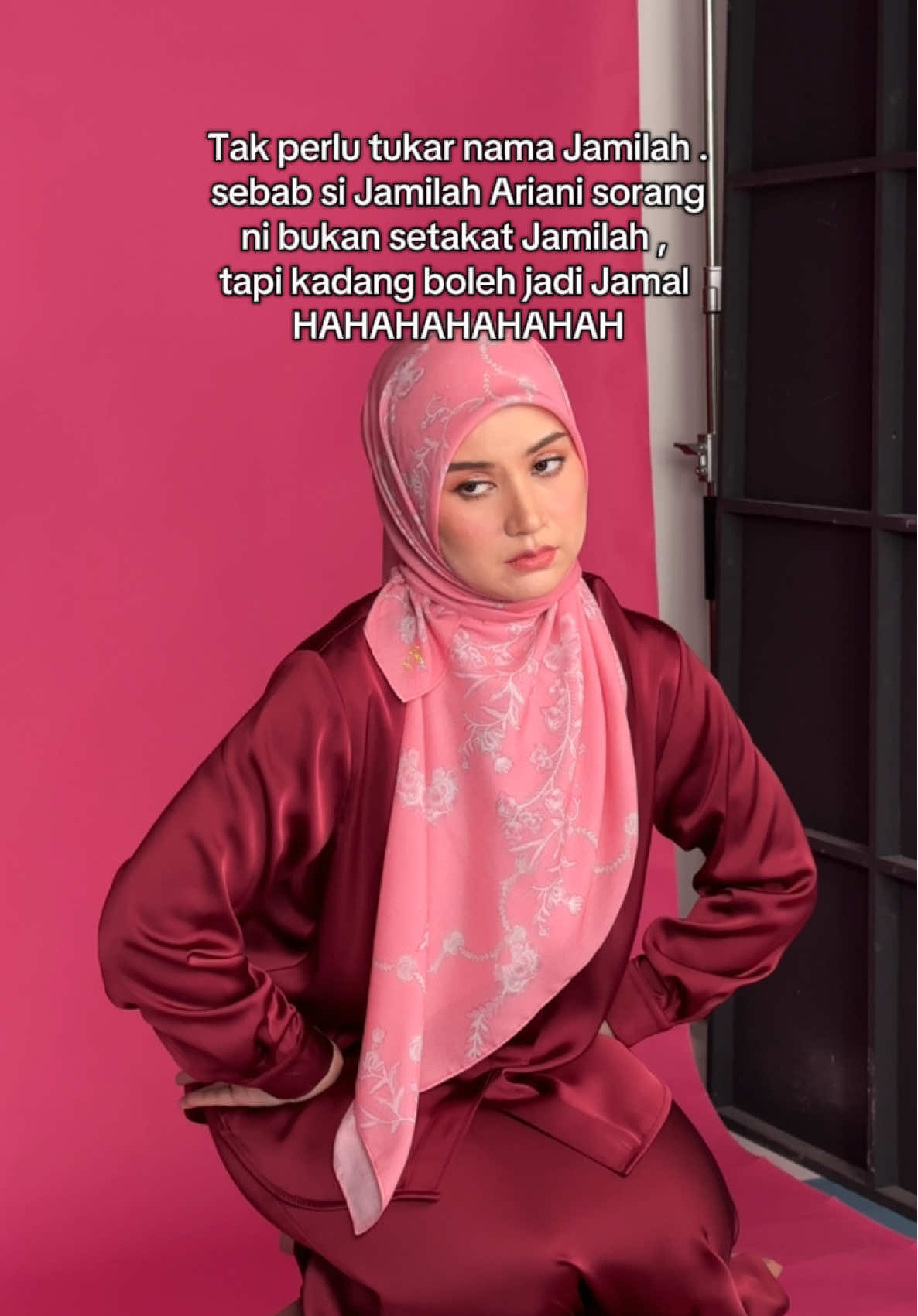 Min pun tak larat lah nak layan perangai Jamilah sorang ni HAHAHAHAHAHAHA !  #ariani  #fyppppppppppppppppppppppp  #behindthescenes  #lisasurihani  #jamilah 