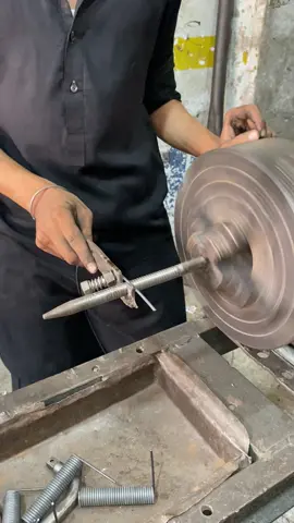 From Wire to Swing: Professional Spring Making #SwingSprings #SpringMaking #Metalwork #Workshop #DIY          