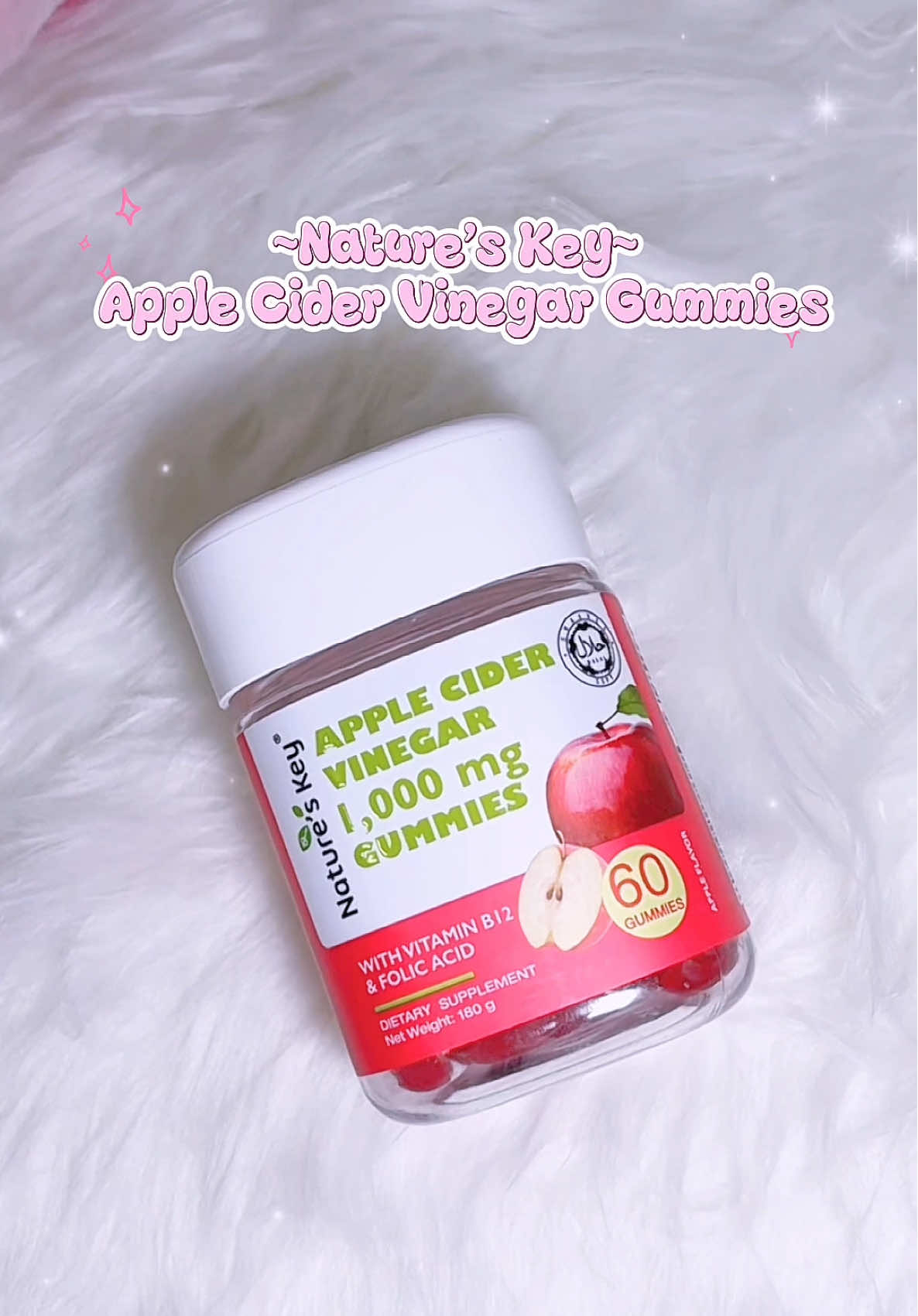 🍎The best Apple Cider Vinegar Gummies is from Nature’s Key! Tried and no regrets,trust me 🤭 Will definitely repurchase hehehe! Don’t miss out their super amazing promos!! 😛🩷 #singapore #sg #fyp #natureskey #digestion 
