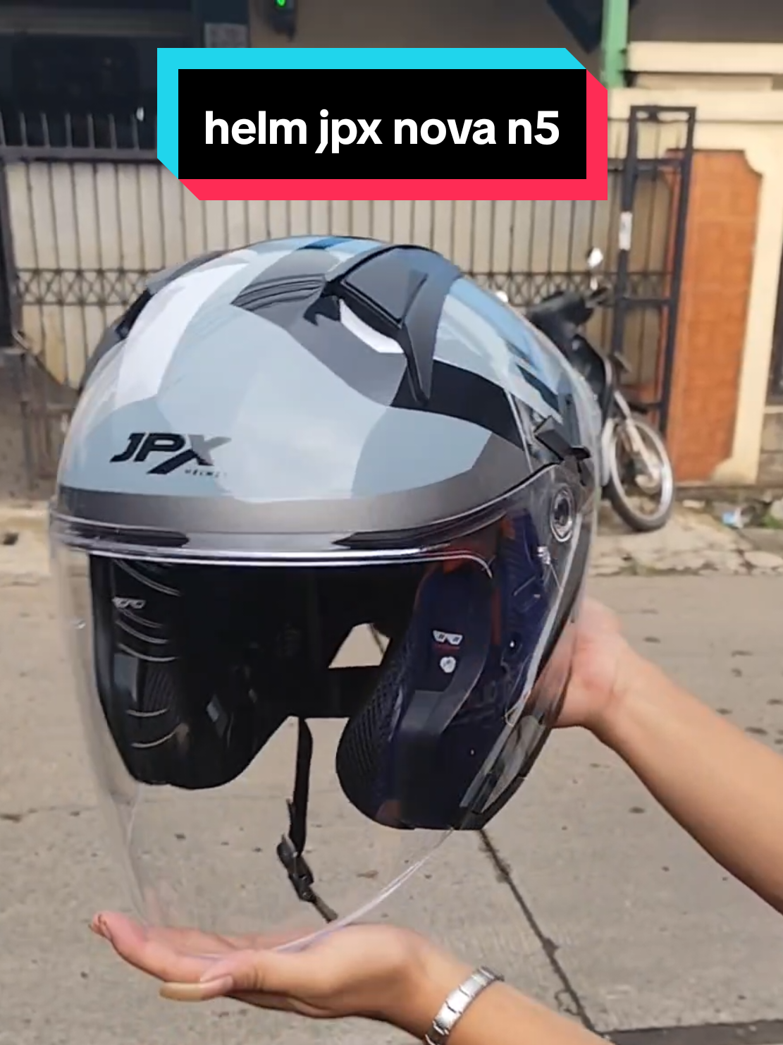 rekomendasi helm untuk mudik biar tampil kren#helm #helmkren #helmjpx #helmjpxnova #jpxofficial 