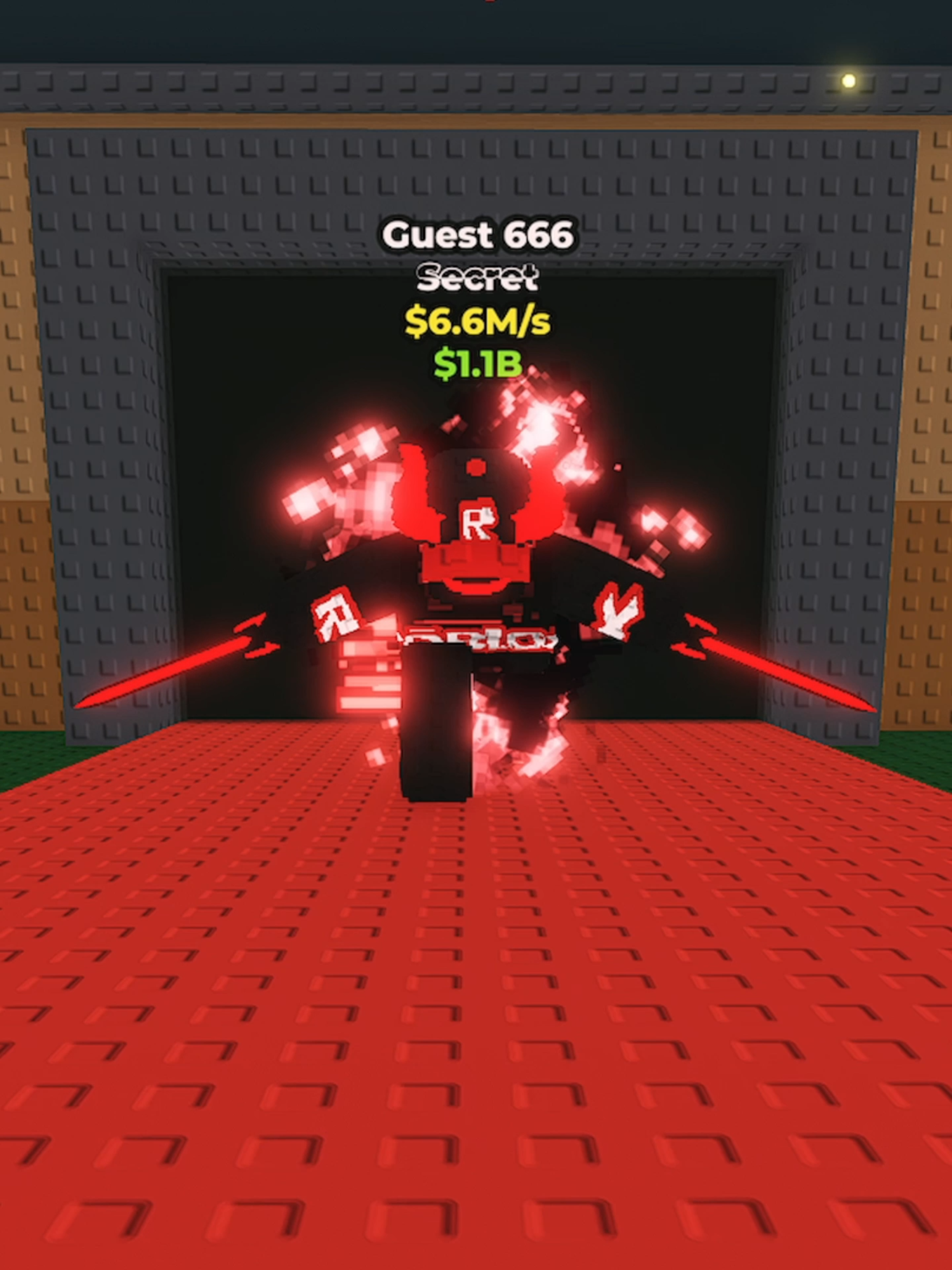 Guest 666 Aura In Steal A Brainrot Is INSANE! #robloxfyp #stealabrainrot