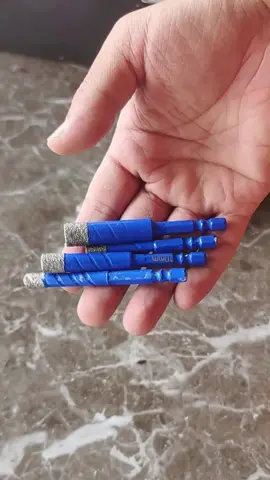 Ceramic tile drill bit, sharp and durable, delivers outstanding results.#tool #powertools #drillbit #tools #tiles 