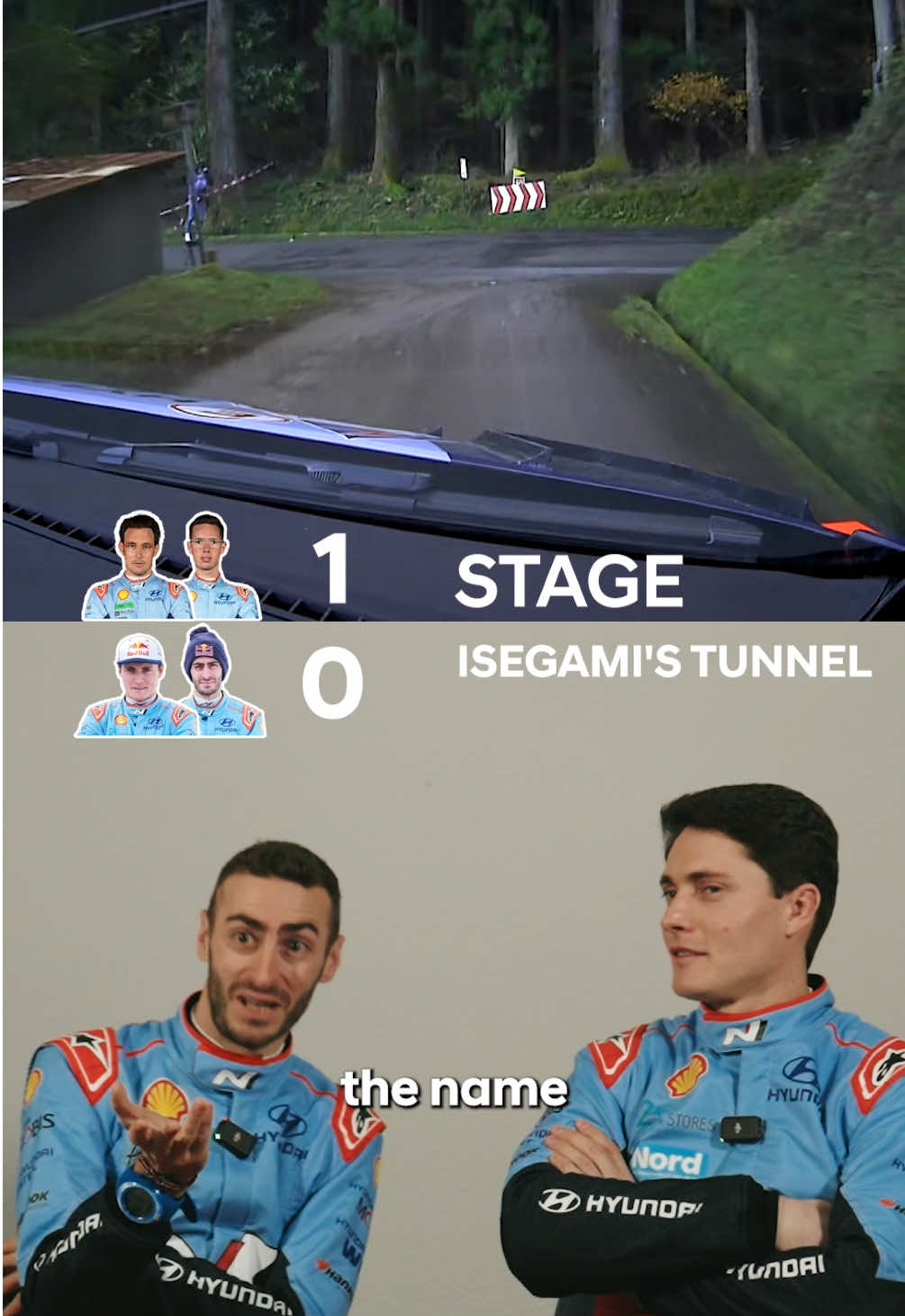 💫 Lake Milky Way: Rally Japan stage or Mariokart track? 🤣 #RallyJapan #WRC #rally 