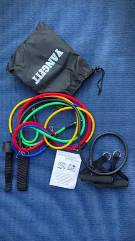 Kit 5 Elástico de Treino Mini Band + Elástico Tensão Extensor Exercício Treino Funcional Fisioterapia em Casa ##kitelasticospraexercicios##kitelastico##elasticodetreino