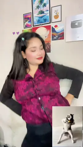 Dog trending dance 💃🏼 ##rubayatrusha #fypシ゚viral #trending #viralvideo 