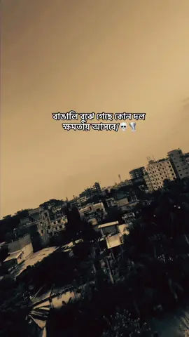 বাঙালি বুঝে গেছে কোন দল   ক্ষমতায় আসবে/💀🌪️ #CapCut  @TikTok Bangladesh 
