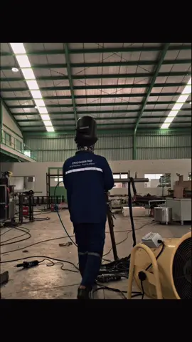 Tiada kata terlambat untuk belajar #ss316l #stainlesssteel #welderkayu😂 