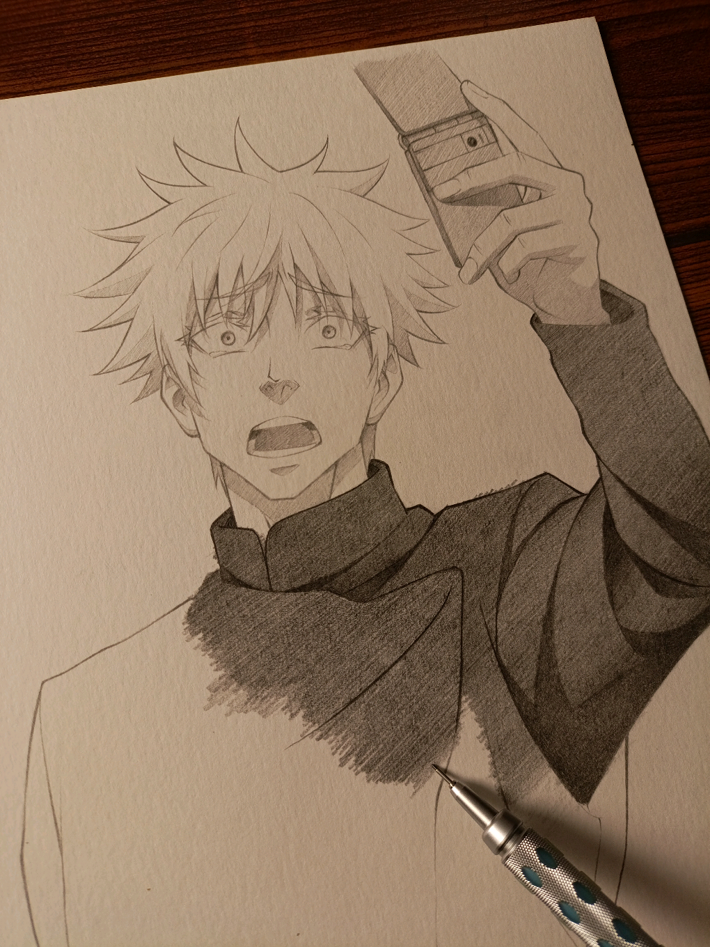 💔:'^( #drawing #gojosatoru #gegeakutami #mappa #anime 