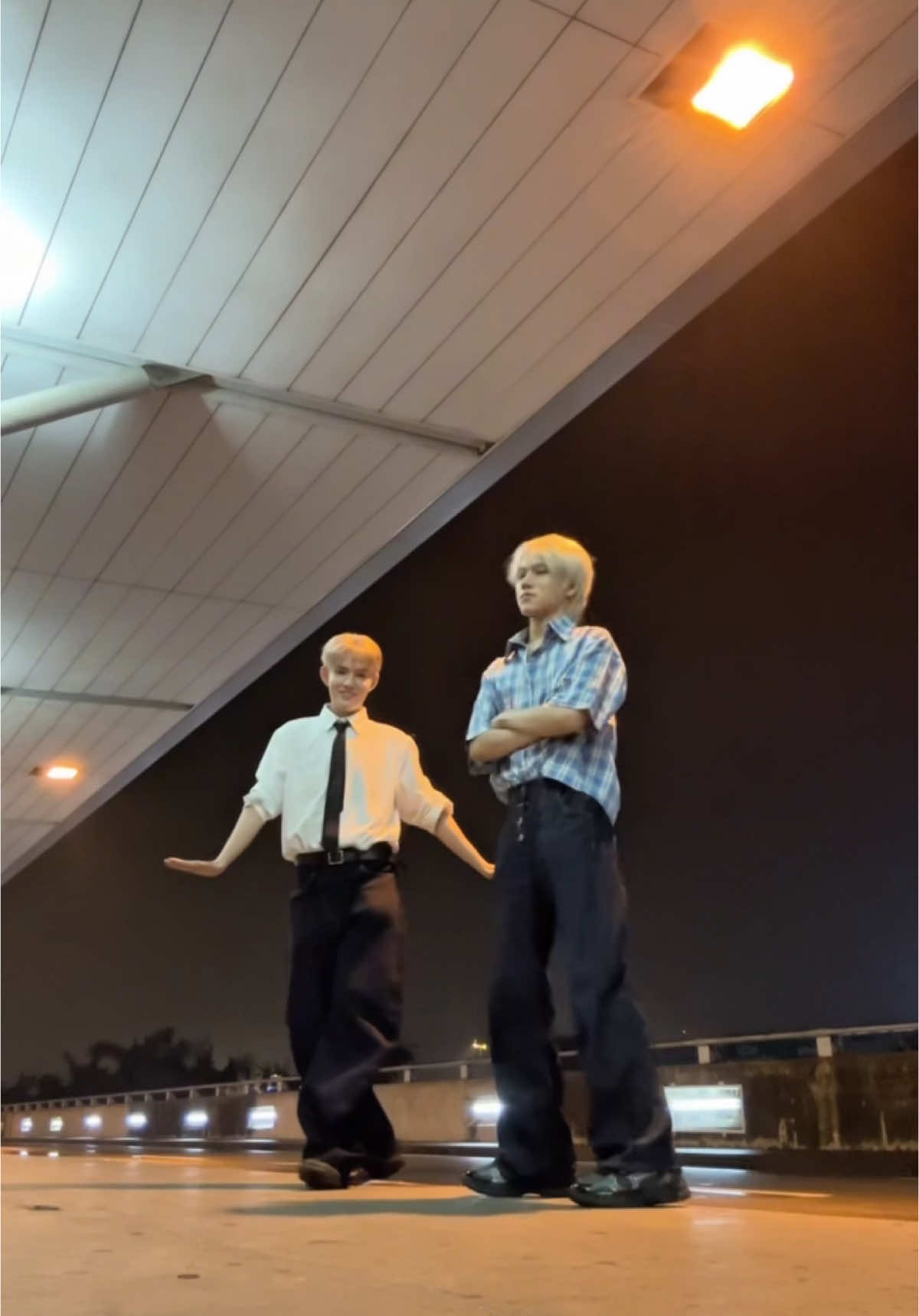 dance break with lil bro @Đỗ Nam Sơn missing the queen @Bao Thy Tran 😔  #DillanHoangPhan #AnhTraiSayHi2025 #makeup_ATSH #donamson 