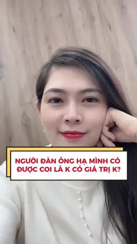 Người đàn ông hả mình có được coi là không có giá trị không? #nguyenthuylinh92 #linhlinh1692 #tranhluan #vochong #phongcachsong  