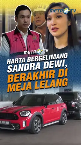 Kejaksaan Agung segera melelang aset milik artis  Sandra Dewi dan suaminya Harvey Moeis, yang disita terkait kasus korupsi tata kelola timah. #tiktokmetrotv #beritaviral #tiktokberita #metrotv #viral #fyp #sandradewi #harveymoeis #kejagung #korupsitimah