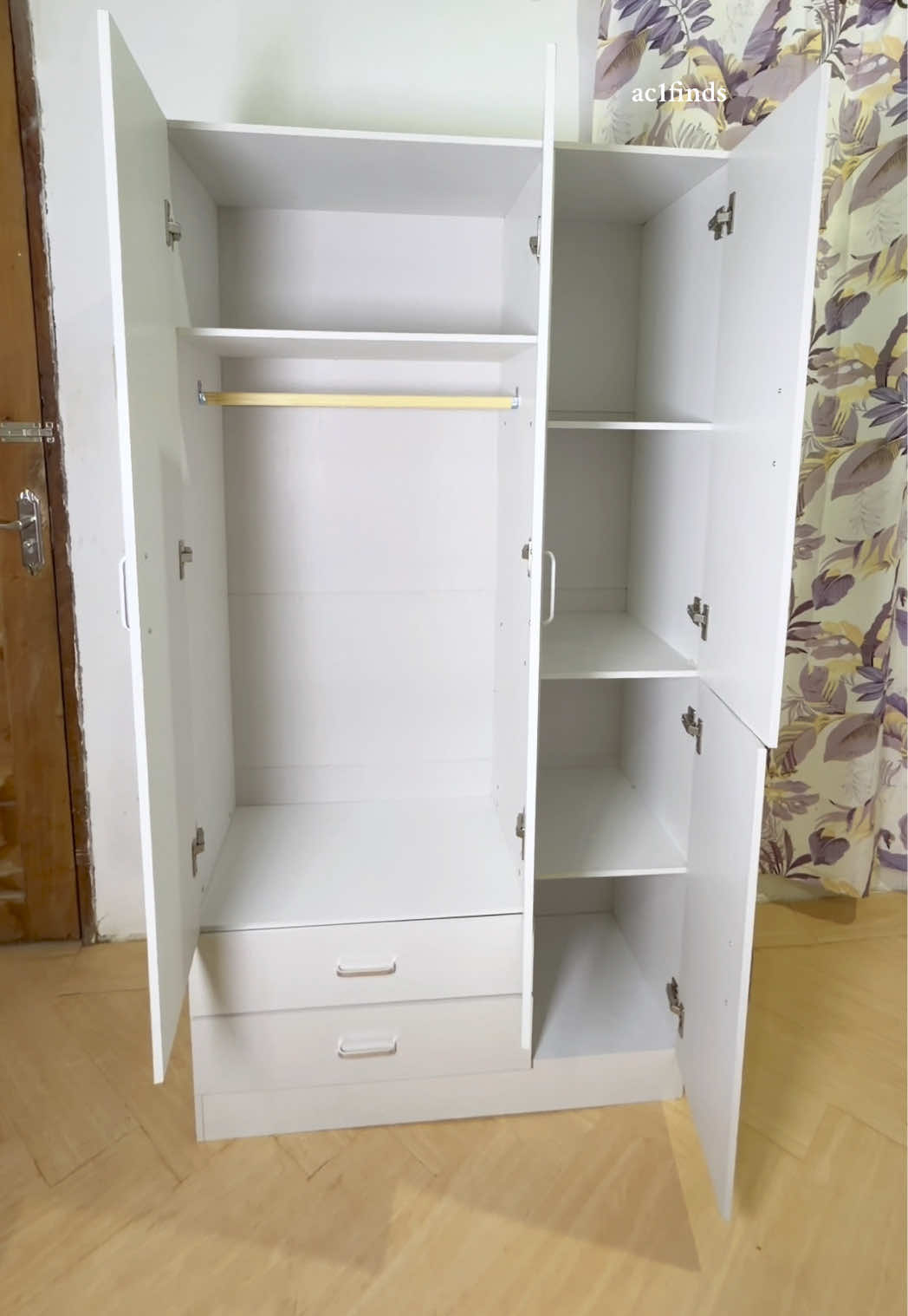 If your clothes deserve better, this is your sign 😌🤍 #wardrobe #wardrobecabinet #cabinetforclothes #cabinets 