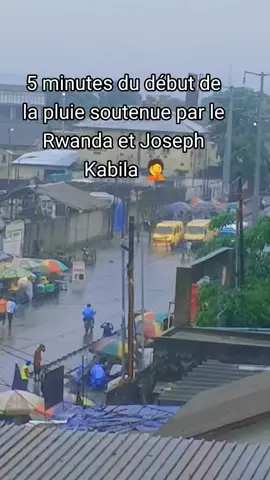 Une pluie soutenue par le Rwanda