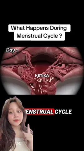 Proses menstruasi secara detail 👀 #menstrucare #menstruasi #haid #fyp #period 