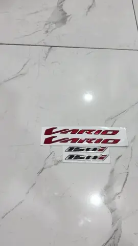 Tem Chữ Nổi Vario Đỏ Và Số 150i #trending #xuhuong #xuhuongtiktok #aquaairpower #LearnOnTikTok 