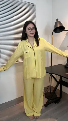 Bộ ngủ kẻ sọc viền đen Maybee #xuhuong #dongu #áo #outfit 