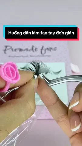 Hành trình tập làm fan tay, chị nào có cách làm dễ hơn chia sẻ em với nhaaa #mivolume #volumelashes #mifan #xuhuongtiktok 