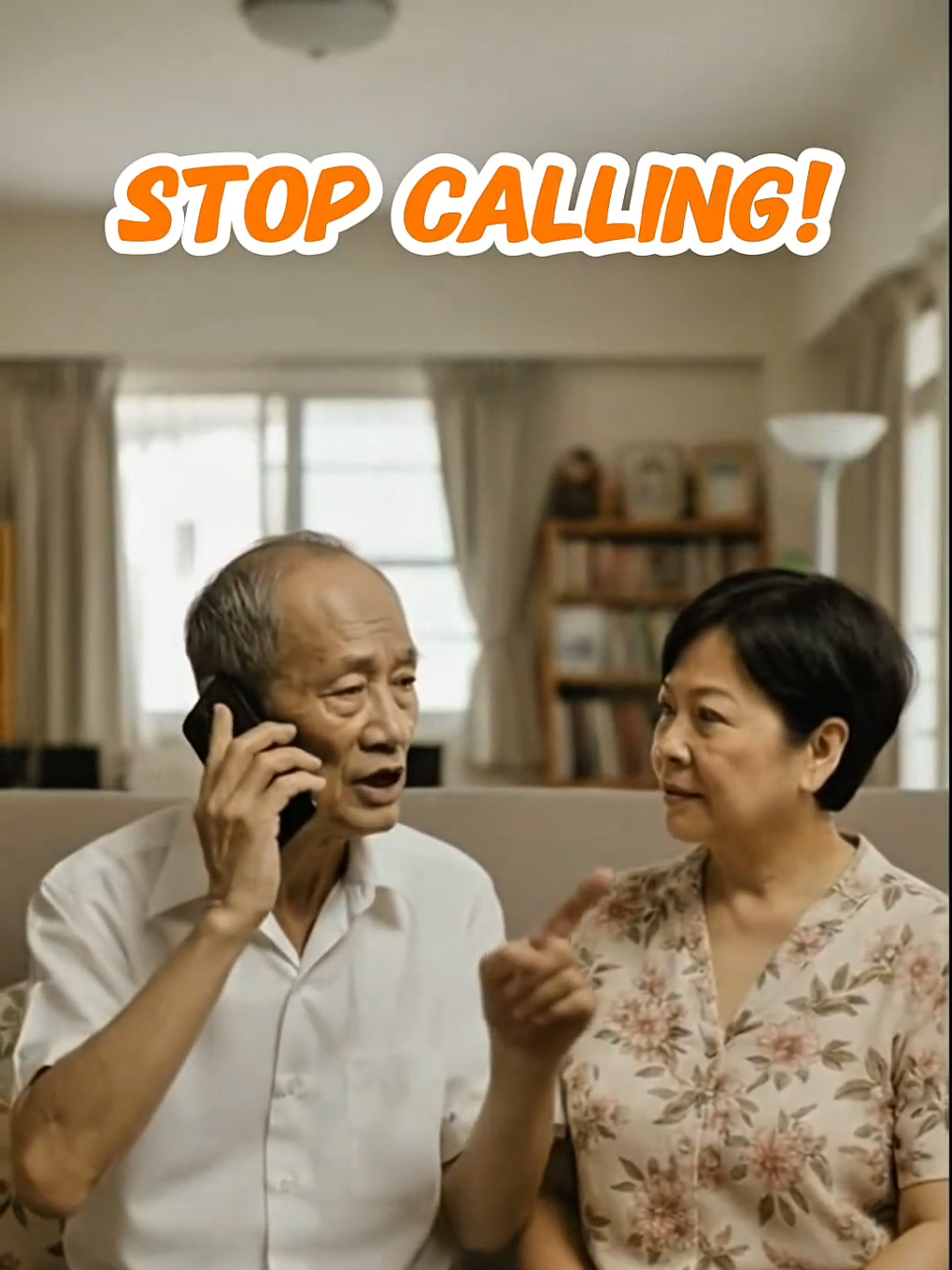Stop Calling Me! #couplecomedy  #funnyvideos  #comedyvideo  #skitscomedy  #tiktokviral 