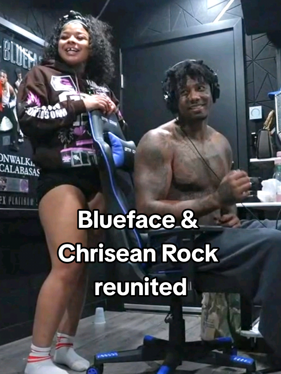 she brought him a change of clothes and everything #blueface #chriseanrock #ddg #studio #fyp 