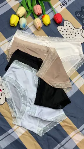 Quần chíp su lụa phối ren mặc xinh mặc thoáng mát#xuhuong #quânohottrend #dolot #viral #quanchipren 