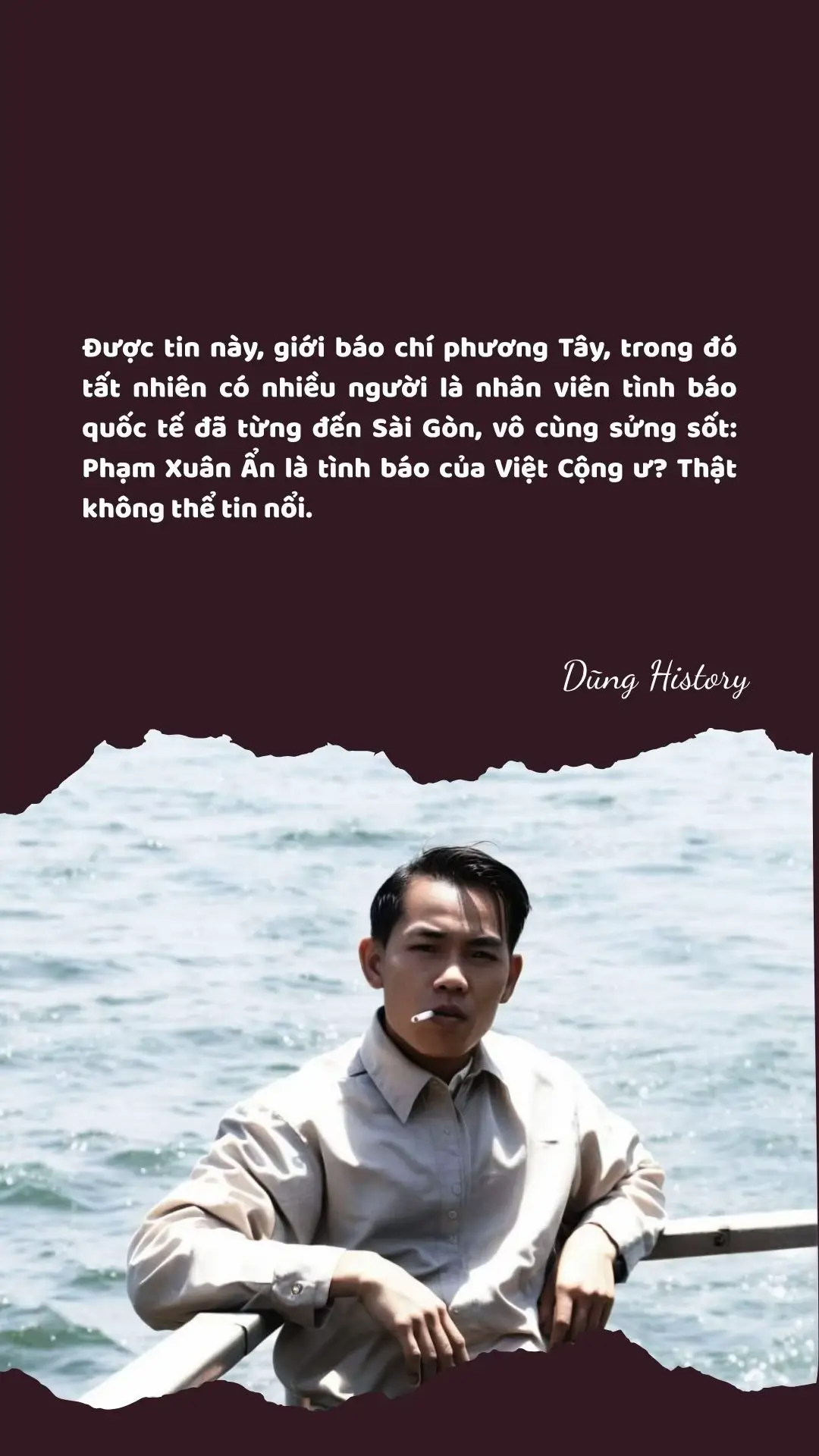 Jean - Claude Pomonti, phóng viên của báo Pháp Le Monde đã nhận xét: 