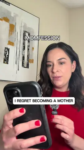 Hit ❤️ if you can relate. Sharing some Momfessions I received recently. This is one I hear a lot. I’d love to know your thoughts  I think it’s possible to regret being a mother AND love your children.  #momfessions 