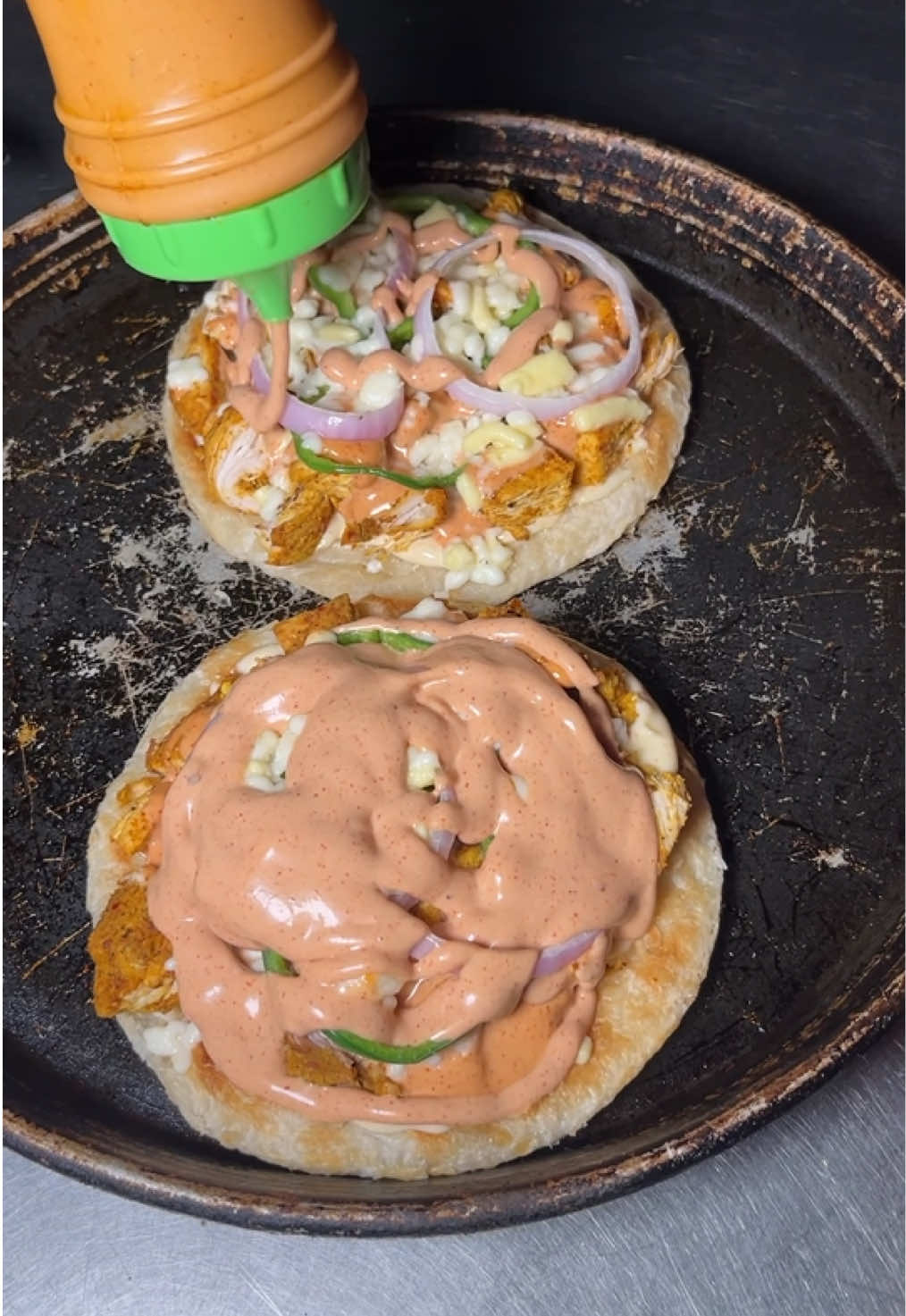 multan first Pizza brand launch Lacha Paratha  sandwich 🙌 ##lacha##paratha##sandwich##foryoupage##foodreview