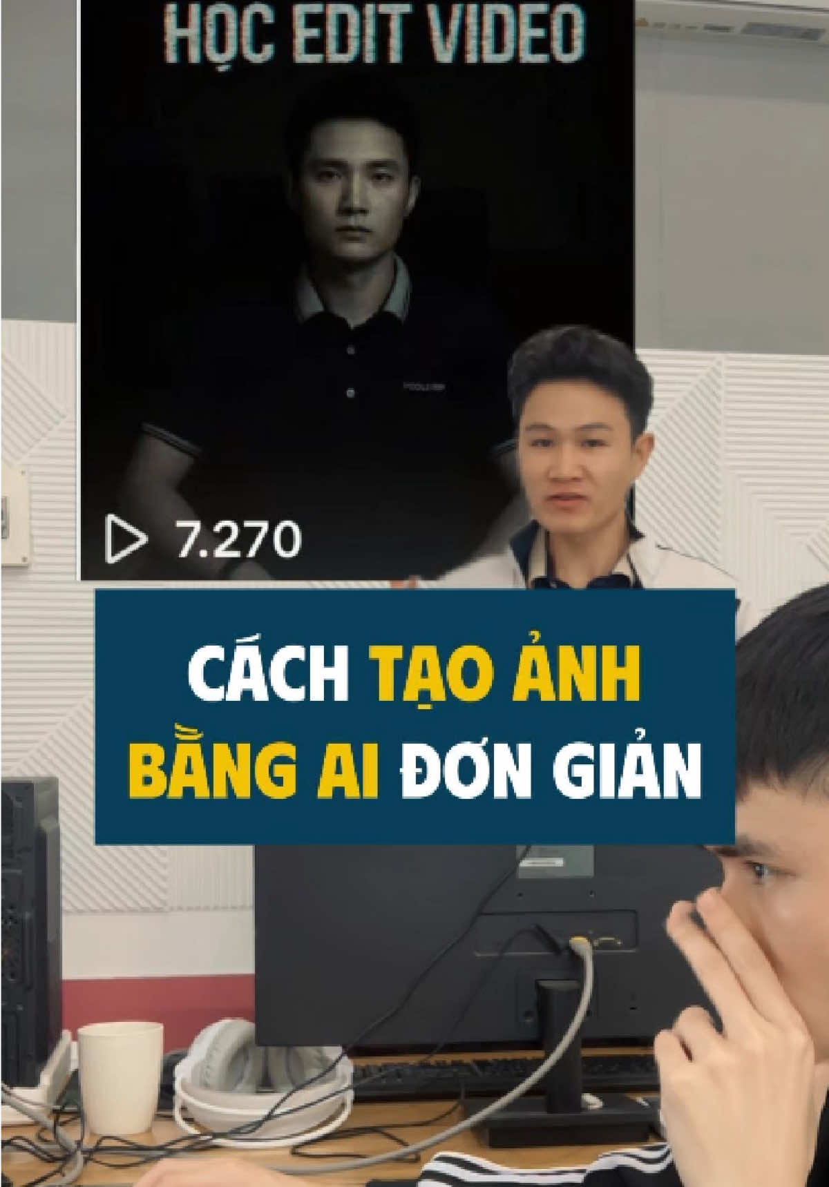Cách tạo ảnh bằng AI #xaykenhtiktok #editor #LearnOnTikTok #editvideo #nghexaykenh 
