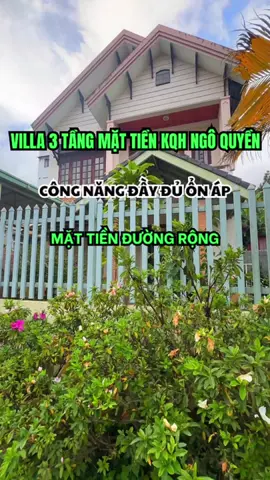 Villa 3 tầng mặt tiền KQH Ngô Quyền Đà Lạt #bdsdalat #batdongsandalat #nhadatdalat #muanhadalat #nhadalat 