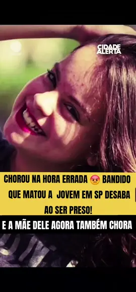 CHOROU NA HORA ERRADA 😡 BANDIDO QUE MATOU A  JOVEM EM SP DESABA AO SER PRESO! O criminoso que matou uma jovem durante um assalto em São Paulo foi preso e chorou diante das câmeras. Agora é tarde — o arrependimento só veio depois do crime cometido. Os pais do assassino se pronunciaram e afirmaram que não compactuam com o que ele fez, enquanto a família da vítima pede justiça e prisão perpétua. A sociedade clama por leis mais duras! ⚖️ #JustiçaPorEla #CriminalidadeSP #SegurançaPublica #BrasilUrgente #NoticiasHoje