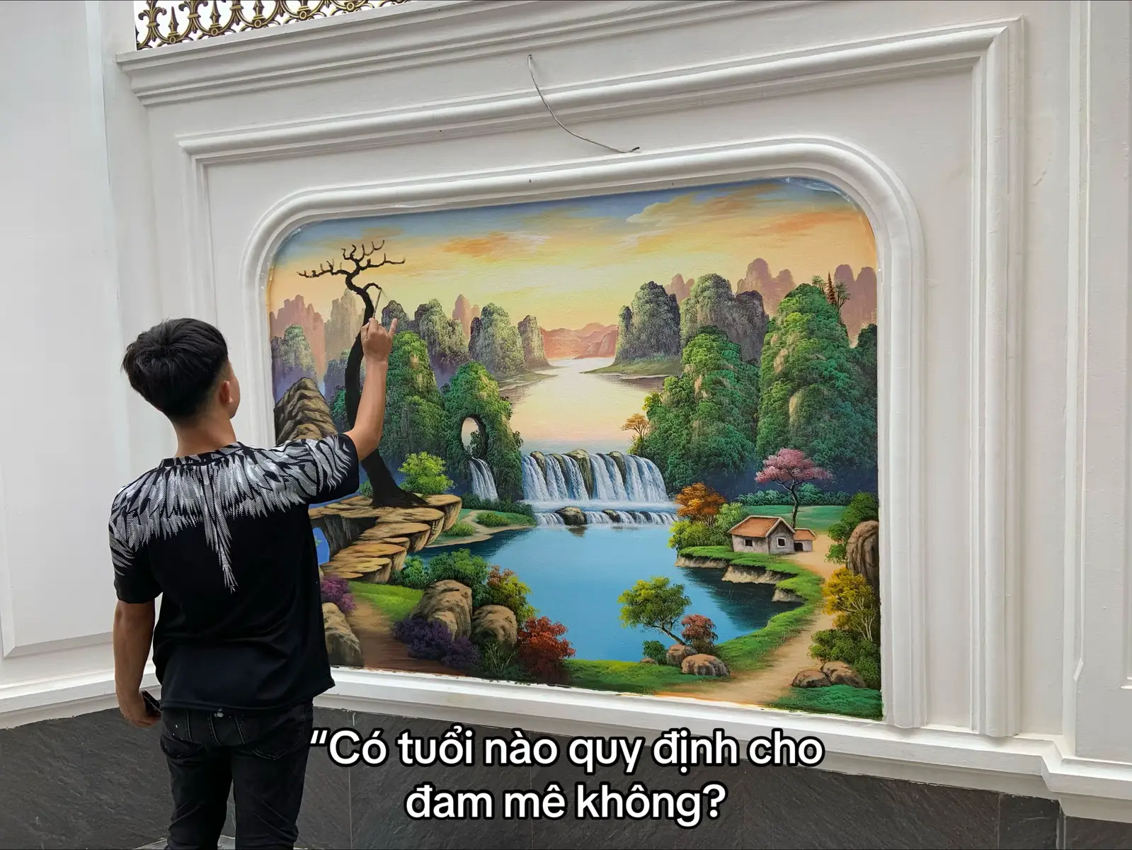 #thạnhvẽtranh #vetranhphongcanh3d #vetranh3d #xh #viral 