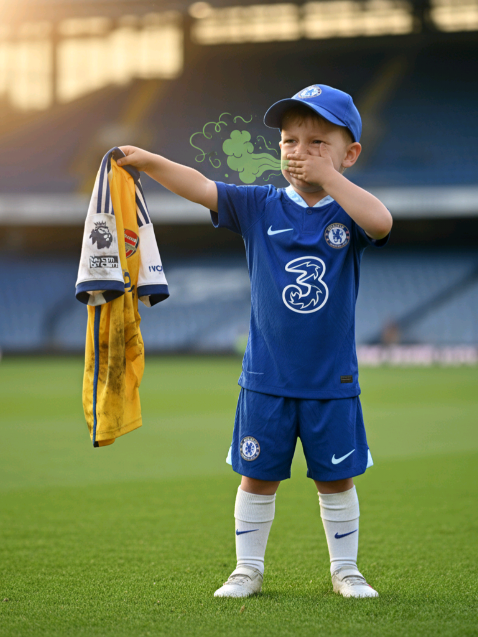 Kasih paham tetangga yang berisik😷#chelsea #londonisblue #arselol 