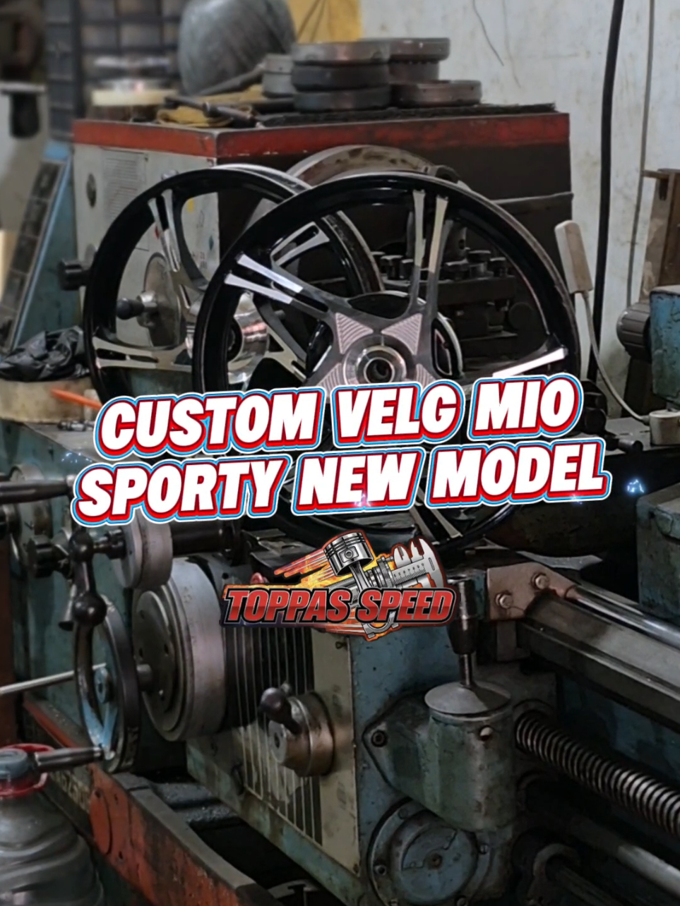 velg mio sporty yang banyak di pertanyakan🤩  #fyp #toppasspeed #mio #miosporty #propermio 