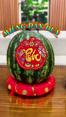 Miếng dán dưa , dán dừa ngày Tết #miengdandua #miengdanduangaytet #hanggiadung #xuhuong2025 #phuonggiadungqn 