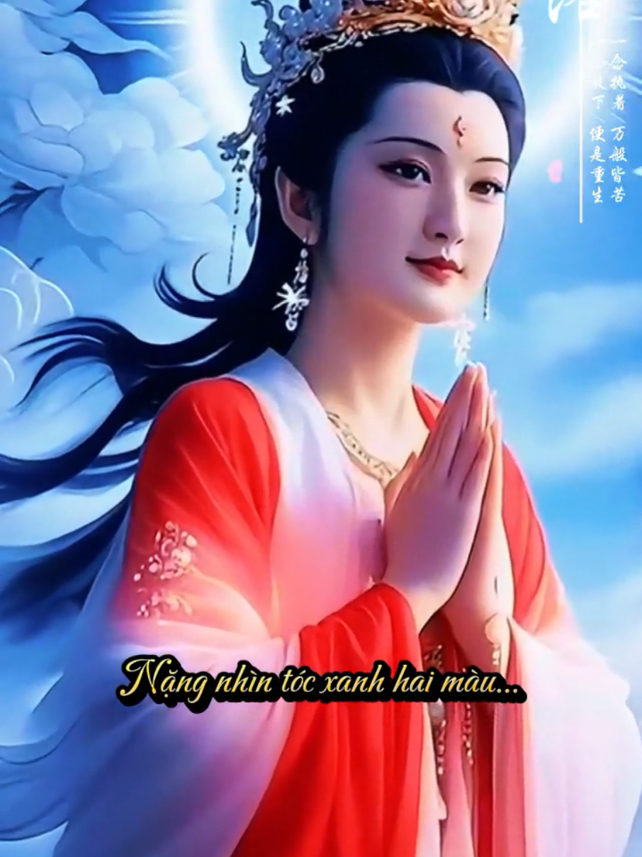 #CapCut Tóc Đã Hai Màu... Nam Mô A Di Đà Phật 🙏🙏#phatphapnhiemmau #tâmhướngthiện #xuhuongtiktok #nhachaymoingay 