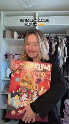 I cant wait to see my little ones face on December 1st😍🥹 #fyp #bluey #adventcalendar2025 #foryoupage #foryou 