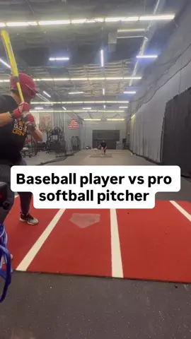 Baseball vs softball live at bat #baseball #softball #baseballseason #softballlife 