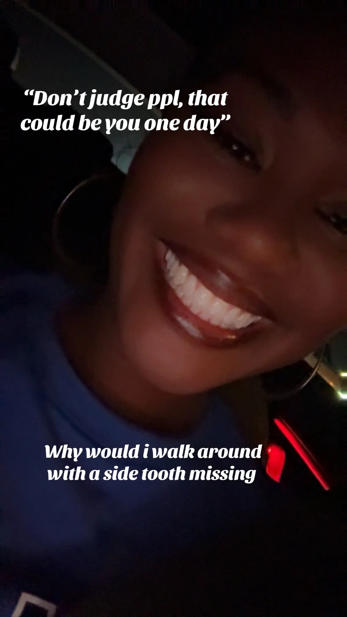 Then i smile/laugh so damn big lmao #humor #fyp 