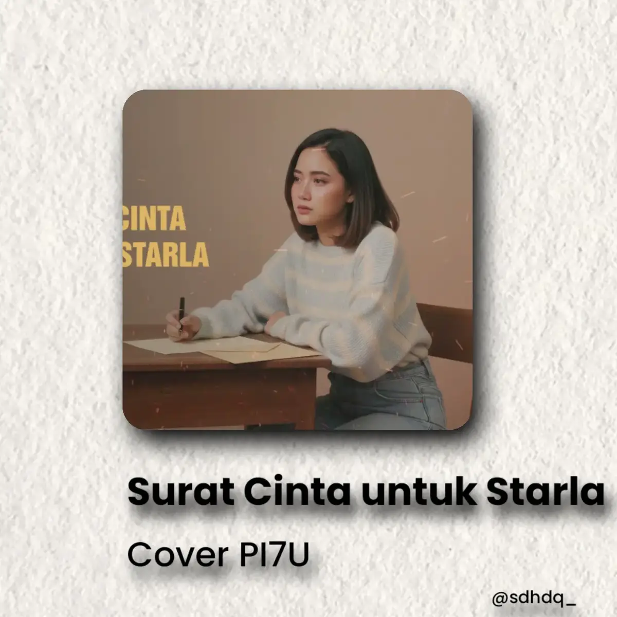 2% lagu 98% kenangannya #suratcintaunutukstarla #galaubrutal #liriklagu 