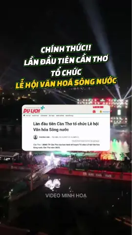Lần đầu tiên Cần Thơ tổ chức lễ hội văn hoá sông nước dự là sẽ rộn ràng lắm nha anh chị ơi! Còn chờ gì mà không lien hệ ngay cho Nụ Cười Mê Kông để lên kế hoạch cho một chuyến khám phá Cần Thơ thật là đáng nhớ nè! #nucuoimekong #dulich #mientay #cantho 