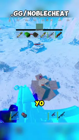 Rust Cheater defends online raid! #rust #rustcheat #rustgame #rustcheats #rustcheating 