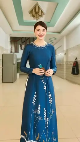 Áo dài mẹ chất lụa Ruby cao cấp #aodailua #aodai #áodài #666 #aodainu 