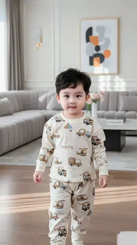 Bộ thun cotton cho bé đẹp lắm các mom ơi #thoitrangchobe #thoitrangtreem #bothunchobe #bodaitaychobe #bodaitaybetrai 