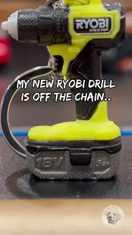 Originally I saw these on the homedepot website.. but then I discovered them while walking through my local store.  @RYOBI Tools USA  @The Home Depot  #fyp #mini #keychain #powertools #woodworking 