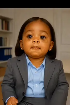 Quand ton bébé s’imagine déjà adulte et rassure sa maman fatiguée 🥺💼 “Un jour, je te rendrai tout ton sommeil.” 💤💙 #LesNuitsDoucesDeMaman #AmourMaternel #VisionAfriqueIA #MamanEtBébé #MomentTendre 