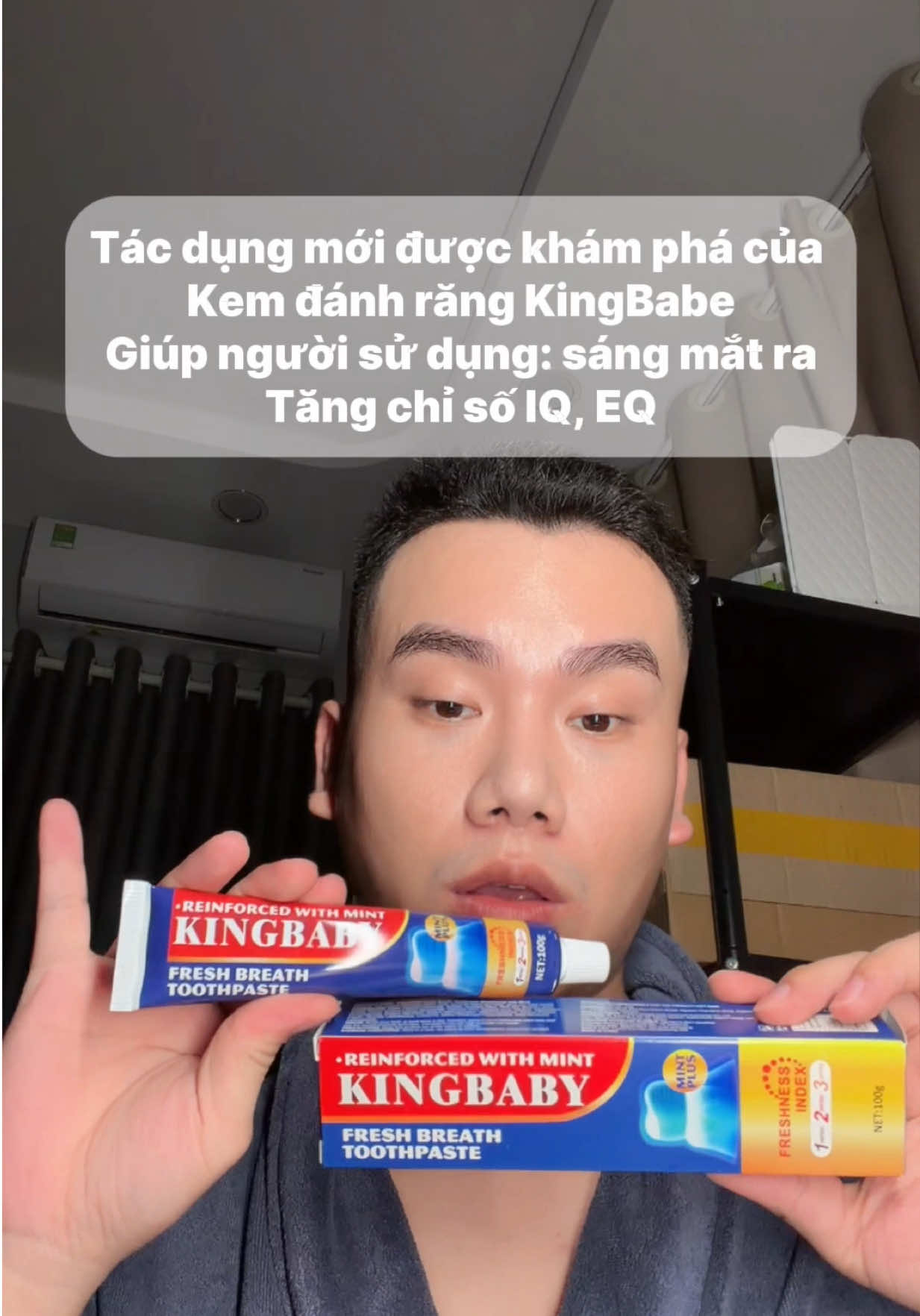 - Phát hiện mới về kem đánh răng King Babe #cohocchamda #chamsocda #goclamdep #kingbaby #kemdanhran 