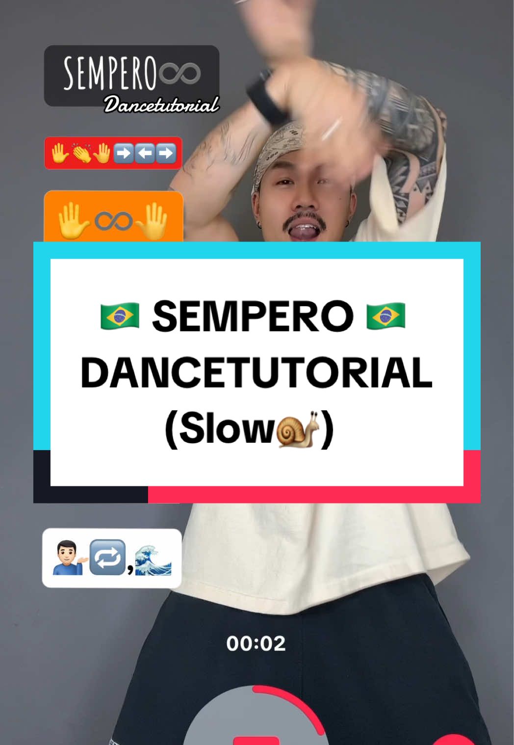 SEMPERO🇧🇷Dancetutorial‼️ #brazil #coupledance #dancetutorial #dancechallenge #fyp 