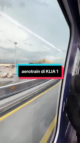 Aerotrain at KLIA Terminal 1 , Kuala Lumpur, Malaysia