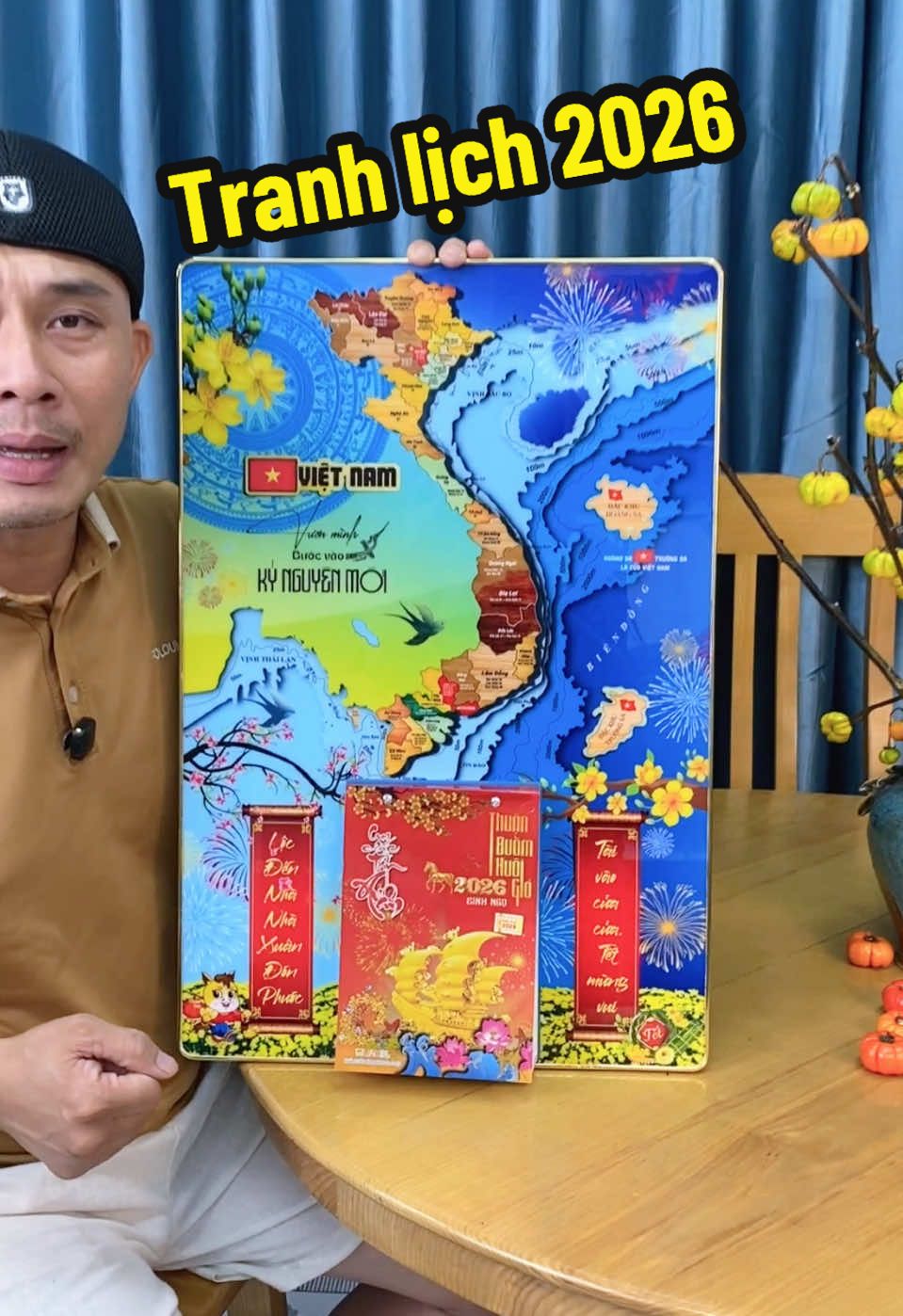 Tranh lịch tráng gương 5D mới nhất 2026 #trungbodoi13 #tranhtrangguong #tranhlich2026 #bandovietnam #tet2026 