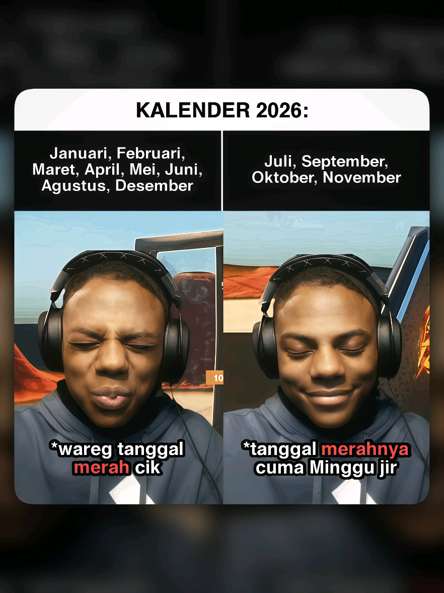 2026 manis di awal doang 😡 #fyp #meme #jj #kalender2026 #2026 